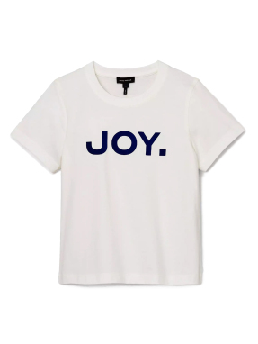 ΓΥΝΑΙΚΕΙΟ T-SHIRTJOY. SLIM TEE | Λευκό S