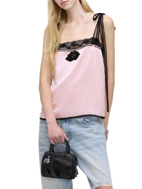 ΓΥΝΑΙΚΕΙΑ ΤΣΑΝΤΑ ΧΕΙΡΟΣ  THE MINI WAVE | Μαύρο