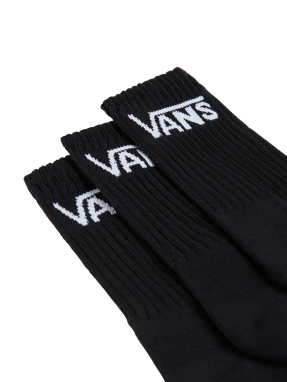 ΓΥΝΑΙΚΕΙΕΣ ΚΑΛΤΣΕΣ CLASSIC CREW 3-PACK | Μαύρο ONE SIZE