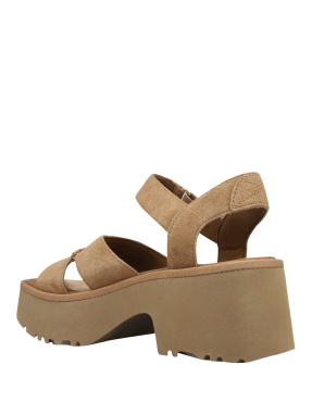 ΓΥΝΑΚΕΙΑ ΠΕΔΙΛΑ LOW NEW HEIGHTS ANKLE STRAP | Καφέ 40