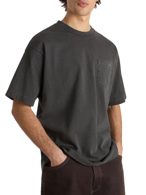 ΑΝΔΡΙΚΟ T-SHIRT ΜΕ ΤΣΕΠΗ | Μαύρο M