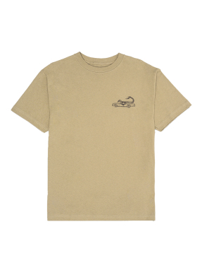 ΑΝΔΡΙΚΟ T-SHIRT STING WAGON SS | Καφέ Ανοιχτό XL