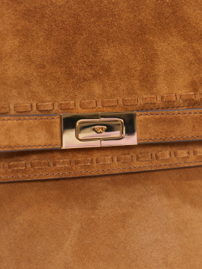 ΓΥΝΑΙΚΕΙΑ ΤΣΑΝΤΑ ΩΜΟΥ LEE RADZIWILL SUEDE LARGE | Καφέ