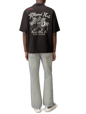 ΑΝΔΡΙΚΟ ΠΟΥΚΑΜΙΣΟ HOLLYWOOD AUTO BOWLING | Μαύρο XL