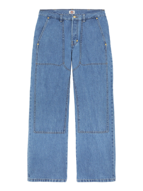 ΑΝΔΡΙΚΟ DENIM ΠΑΝΤΕΛΟΝΙ TRUCKER DOUBLE KNEE | Μπλε 34