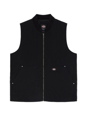 ΑΝΔΡΙΚΟ ΓΙΛΕΚΟ QUILTED CANVAS | Μαύρο XL