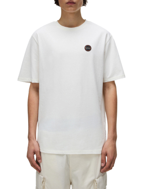 ΑΝΔΡΙΚΟ T-SHIRT S-BADGE SS | Λευκό XXXL