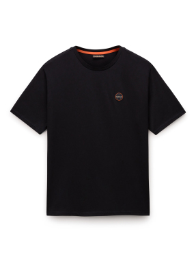 ΑΝΔΡΙΚΟ T-SHIRT S-BADGE SS | Μαύρο XXL