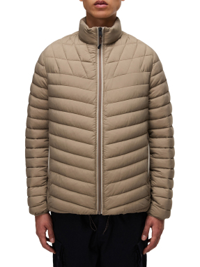 ΑΝΔΡΙΚΟ PUFFER ΜΠΟΥΦΑΝ | Μπεζ XXXL