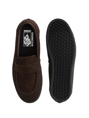 UNISEX SKATE LOAFERS | Καφέ Σκούρο 45