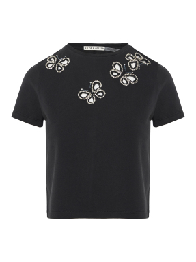 ΓΥΝΑΙΚΕΙΟ T-SHIRT | Μαύρο L