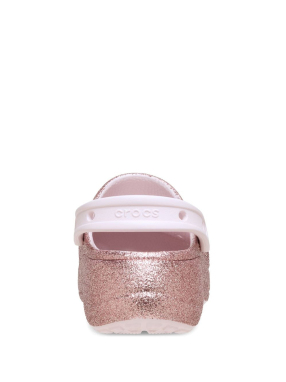 ΓΥΝΑΙΚΕΙΑ BAYA PLATFORM GLITTER CLOGS | Ροζ Χρυσό 38/39