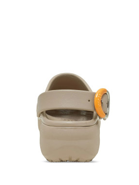 ΓΥΝΑΙΚΕΙΑ CLASSIC PLATFORM BUCKLE CLOGS | Μπεζ 38/39