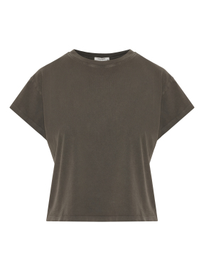 ΓΥΝΑΙΚΕΙΟ T-SHIRT | Γκρι Σκούρο M