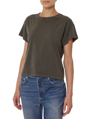ΓΥΝΑΙΚΕΙΟ T-SHIRT | Γκρι Σκούρο M