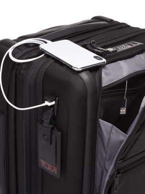 ΒΑΛΙΤΣΑ ΚΑΜΠΙΝΑΣ ALPHA 3 INTERNATIONAL 4 WHEELED EXPANDABLE | Μαύρο