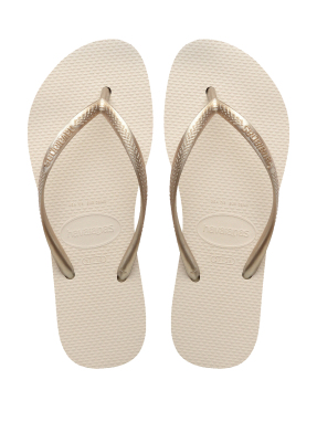 ΓΥΝΑΙΚΕΙΕΣ ΣΑΓΙΟΝΑΡΕΣ SLIM FLATFORM | Χρυσό 41/42