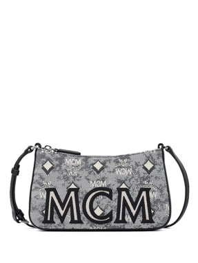 ΓΥΝΑΙΚΕΙΑ ΤΣΑΝΤΑ ΩΜΟΥ VINTAGE JACQUARD MINI | Μαύρο