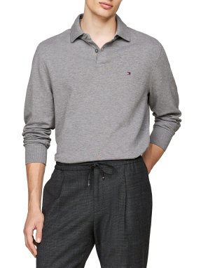 ΑΝΔΡΙΚΗ POLO ΜΑΚΡΥΜΑΝΙΚΗ ΜΠΛΟΥΖΑ | Γκρι XL