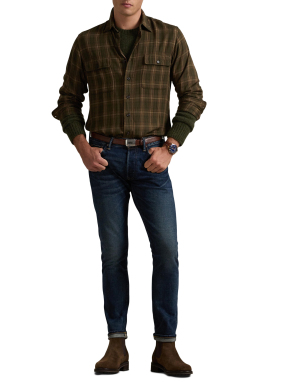 ΑΝΔΡΙΚΟ DENIM ΠΑΝΤΕΛΟΝΙ | Μπλε Σκούρο 36