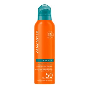 LANCASTER SUN SPORT COOLING INVISIBLE BODY MIST SPF50 | 200ml