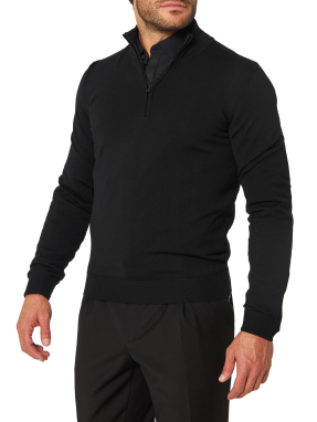 ΑΝΔΡΙΚΟ ΠΛΕΚΤΟ ΠΟΥΛΟΒΕΡ | Μαύρο L