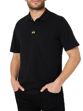 ΑΝΔΡΙΚΗ ΜΠΛΟΥΖΑ POLO 19-42 | Μαύρο XL