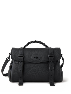 ΓΥΝΑΙΚΕΙΑ ΔΕΡΜΑΤΙΝΗ ΤΣΑΝΤΑ ΧΕΙΡΟΣ ALEXA | Μαύρο