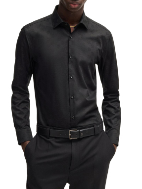 ΑΝΔΡΙΚΟ ΠΟΥΚΑΜΙΣΟ | Μαύρο EU 41