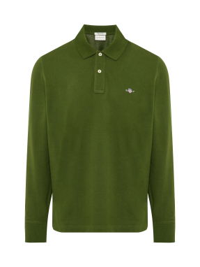 ΑΝΔΡΙΚΗ ΜΑΚΡΥΜΑΝΙΚΗ POLO ΜΠΛΟΥΖΑ | Πράσινο Ανοιχτό XXL