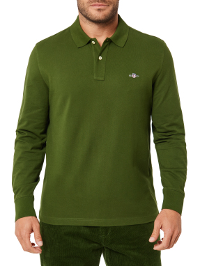 ΑΝΔΡΙΚΗ ΜΑΚΡΥΜΑΝΙΚΗ POLO ΜΠΛΟΥΖΑ | Πράσινο Ανοιχτό XXL