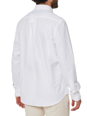 ΑΝΔΡΙΚΟ OXFORD ΠΟΥΚΑΜΙΣΟ | Λευκό XXL