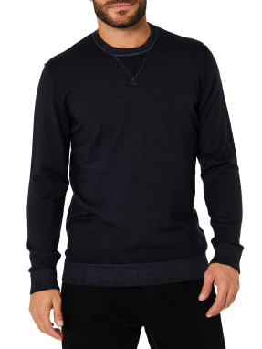 ΑΝΔΡΙΚΟ ΜΑΚΡΥΜΑΝΙΚΟ ΠΟΥΛΟΒΕΡ | Μπλε Σκούρο XL