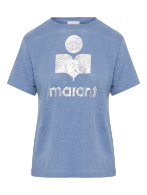 ΓΥΝΑΙΚΕΙΟ T-SHIRT ZEWEL | Γαλάζιο M