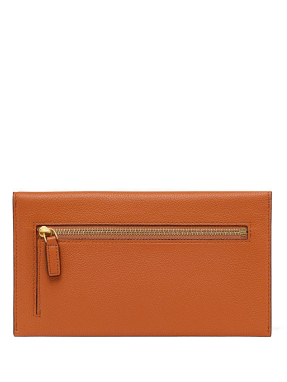 ΓΥΝΑΙΚΕΙΟ ΔΕΡΜΑΤΙΝΟ ΠΟΡΤΟΦΟΛΙ HIMMEL LARGE | Καφέ