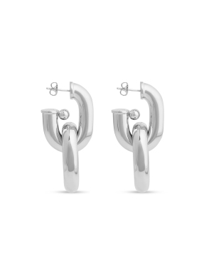 ΓΥΝΑΙΚΕΙΑ ΣΚΟΥΛΑΡΙΚΙΑ XL LINK DOUBLE | Ασημί