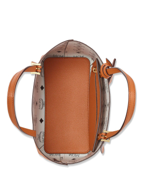 ΓΥΝΑΙΚΕΙΑ  ΔΕΡΜΑΤΙΝΗ ΤΣΑΝΤΑ ΩΜΟΥ HIMMEL SHOPPER MINI | Καφέ