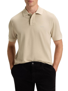 ΑΝΔΡΙΚΗ POLO ΜΠΛΟΥΖΑ | Μπεζ XXL