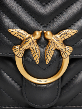 ΓΥΝΑΙΚΕΙΑ ΔΕΡΜΑΤΙΝΗ ΤΣΑΝΤΑ ΚΙΝΗΤΟΥ ΧΙΑΣΤΙ LOVE ONE SMART | Μαύρο