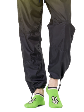 ΚΑΛΤΣΕΣ NO-SHOW PEACE SIGN | Πράσινο 41/46