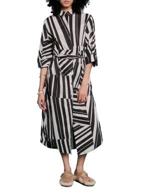 ΓΥΝΑΙΚΕΙΟ ΠΟΥΚΑΜΙΣΟ ΜΕ ΜΟΤΙΒΟ | Μαύρο ONE SIZE