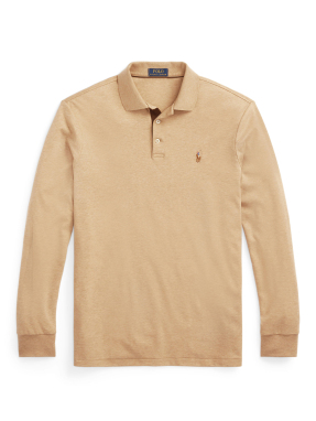 ΑΝΔΡΙΚΗ ΜΑΚΡΥΜΑΝΙΚΗ POLO ΜΠΛΟΥΖΑ | Καφέ M