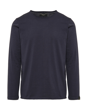 ΑΝΔΡΙΚΗ ΜΑΚΡΥΜΑΝΙΚΗ ΜΠΛΟΥΖΑ | Μπλε Σκούρο M