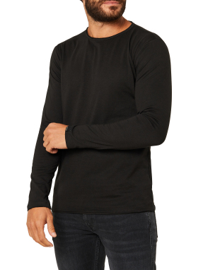 ΑΝΔΡΙΚΗ ΜΑΚΡΥΜΑΝΙΚΗ ΜΠΛΟΥΖΑ | Μαύρο XL