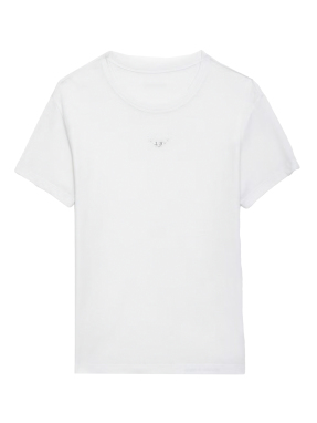 ΓΥΝΑΙΚΕΙΟ T-SHIRT MARTA DIAMANTE WINGS | Λευκό XS