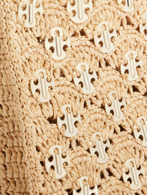 ΓΥΝΑΙΚΕΙΑ ΤΣΑΝΤΑ ΩΜΟΥ 1969 RAFFIA | Μπεζ