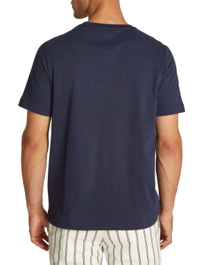 ΑΝΔΡΙΚΟ T-SHIRT | Μπλε Σκούρο XXL