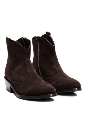 ΓΥΝΑΙΚΕΙΑ ΜΠΟΤΑΚΙΑ LOW COWBOY | Καφέ Σκούρο 40