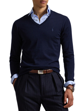 ΑΝΔΡΙΚΗ ΜΑΛΛΙΝΗ ΜΠΛΟΥΖΑ | Μπλε Σκούρο M