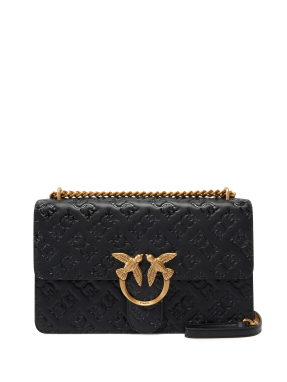 ΓΥΝΑΙΚΕΙΑ ΔΕΡΜΑΤΙΝΗ ΤΣΑΝΤΑ ΧΙΑΣΤΙ LOVE | Μαύρο